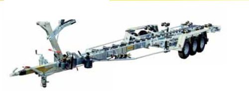 Carrello per movimentazione - TRG - MECANOREM - per cantiere navale / idraulico / a rulli