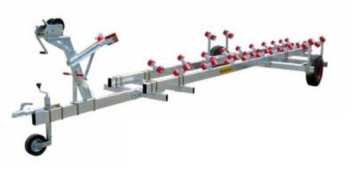 Carrello per movimentazione - SERIES CH MTX / CH TRG  - MECANOREM - di varo / per barca / a rulli