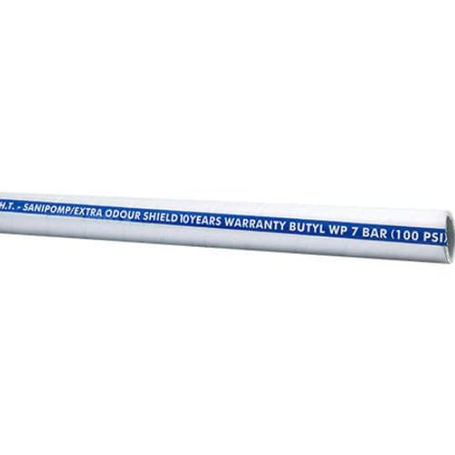 Tubo di evacuazione - SANIPOMP/EXTRA SILVER 10 - Hoses Technology - per acqua / in gomma / WC