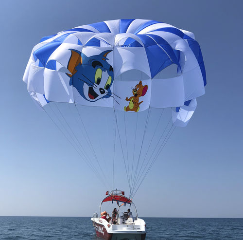 Paracadute ascensionale su misura - RP38 FT SPACE SHUTTLE - Risus Parasails - per vento forte / per lancio da barca / per lancio da spiaggia