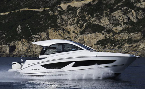 Cabinato fuoribordo - Flyer 10 Sport Top - Bénéteau Motorboats - bimotore / hard-top / sportivo
