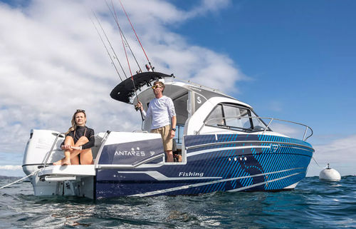 Barca da pesca e diporto entrobordo - Antares 7 Fishing - Bénéteau Motorboats - fuoribordo / open / con cabina di pilotaggio