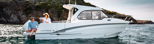 Cabin-cruiser fuoribordo - Antares 8  - Bénéteau Motorboats - con cabina di pilotaggio / da pesca / da crociera