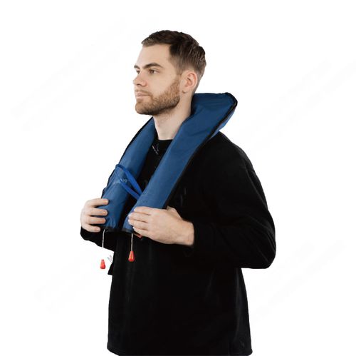 Giubbotto di salvataggio gonfiabile - HXY-A7 - Haixing Maritime Electric Group - 150 N / unisex / blu