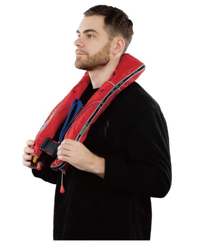 Giubbotto di salvataggio gonfiabile - HXY-A8 - Haixing Maritime Electric Group - 275 N / unisex / blu