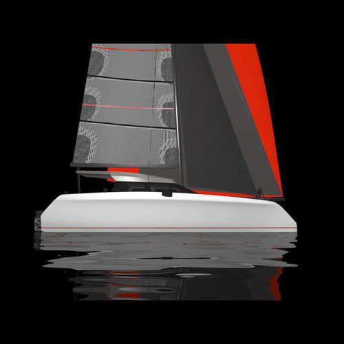 Catamarano - Raku 36 - Nautisch Centrum Delfzijl - da regata / con bompresso