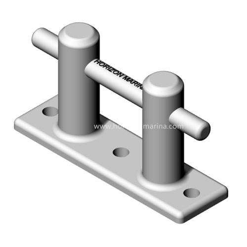 Galloccia d'ormeggio per pontile - Hong Kong Horizon Marine Industry Co. Limited - piatta / in acciaio inossidabile