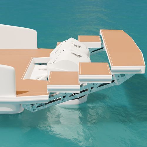Piattaforma da bagno - Hydreco Marine - elevatrice / multifunzione / di imbarco