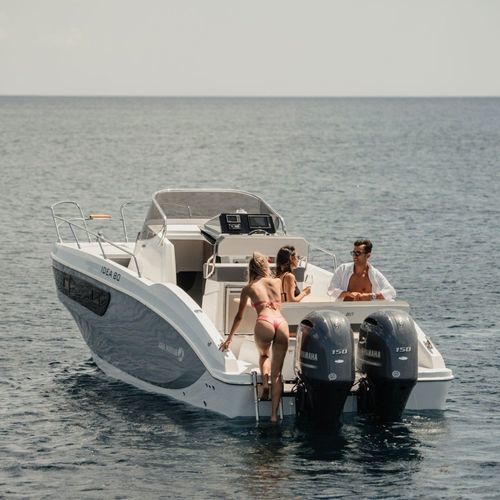 Cabin-cruiser fuoribordo - 80  - IDEA MARINE - bimotore / open / con console centrale