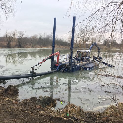 Barca professionale dragatore - POSEIDON 770 - Berky GmbH - multiscafo