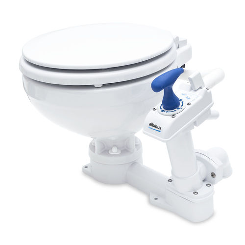 WC marino - 07-01-001 - Albin Group LLC - manuale / in ceramica