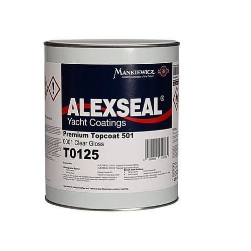 Vernice topcoat - Premium Topcoat 501 - Alexseal Yacht Coatings - lucida