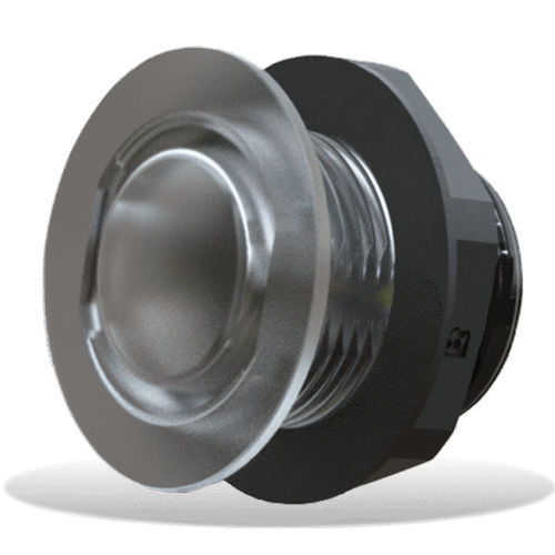 Illuminazione subacquea per barca - LW25 - Lumishore USA LLC - per yacht / LED RGBW / in acciaio inossidabile