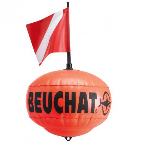 Boa di segnalazione per immersione - ROUND - Beuchat - ovale / gialla