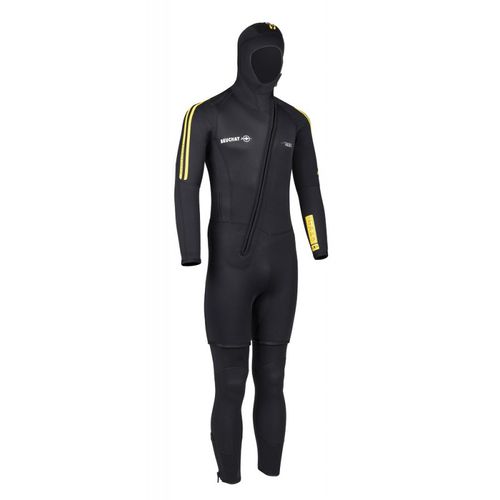 Muta neoprene da immersione - 1dive - Beuchat - con cappuccio / due pezzi / shorty