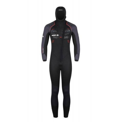 Muta neoprene da immersione - OPTIMA 2 - Beuchat - con cappuccio / monopezzo / a maniche lunghe