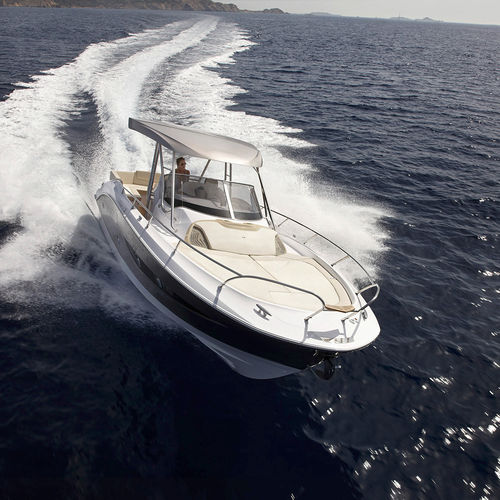 Cabinato fuoribordo - KL 34 FB - Sessa Marine - bimotore / open / con console centrale