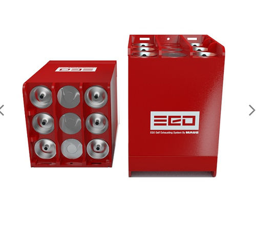 Estintore marino potassio - EGO Blast 100 - NAVY CLIC - in alluminio