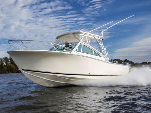 Cabin-cruiser fuoribordo - 25 EXPRESS - Albemarle - bimotore / hard-top / da pesca sportiva