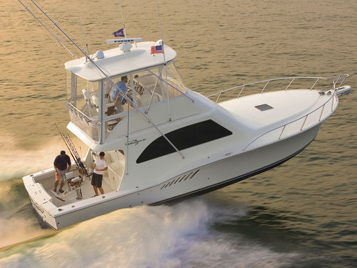 Cabinato entrobordo - 41 CONVERTIBLE - Albemarle - con fly / da pesca sportiva / con 5 cuccette
