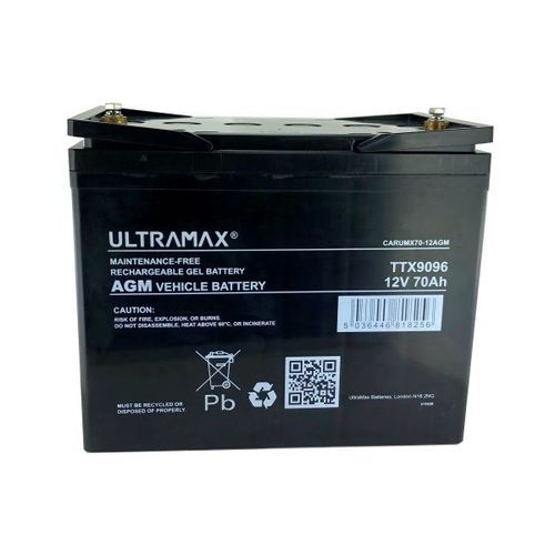 Batteria per barca - TTX9096 - ULTRAMAX BATTERIES LIMITED - 12 V / gel / AGM