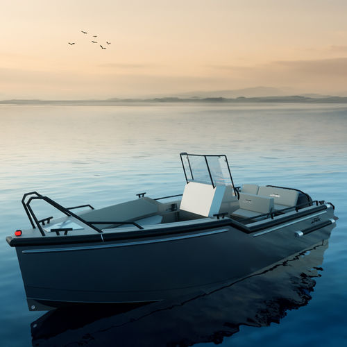Barca da pesca e diporto fuoribordo - Apex 620 V2 - BARKMET BOATS - open / da pesca e diporto / in alluminio