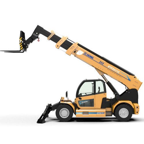 Carrello elevatore portuale - XTF5517C - XCMG - per cantiere navale / per barca / per terminale portuario