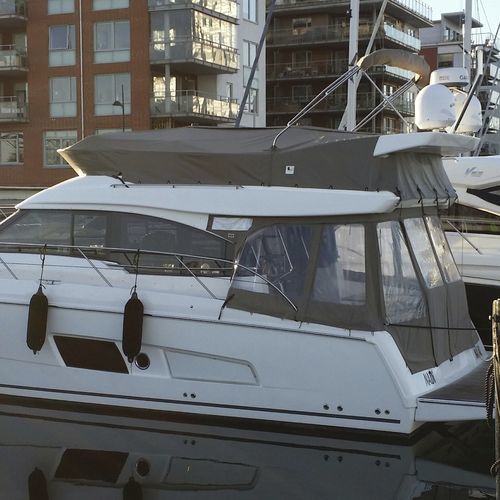 Telone di protezione di barca - KAPELL ANNAT - per flybridge / grigio