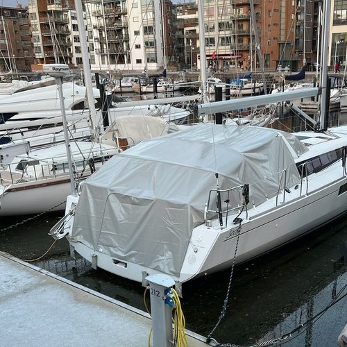 Telo di protezione da trasporto di barca - KAPELL ANNAT - per cockpit / in PVC / nero