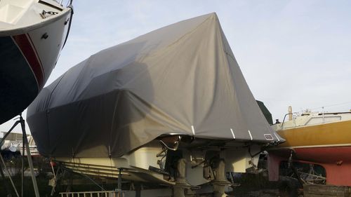Telo di protezione da trasporto di barca - KAPELL ANNAT - di bordo libero / in PVC / a tenuta stagna
