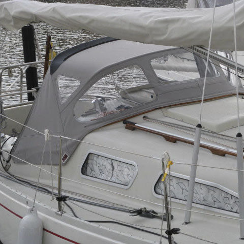 Capote di tuga per barca a vela - Albin Ballad - KAPELL ANNAT - di barca / per cabina di pilotaggio / con struttura in acciaio inossidabile