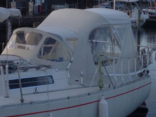 Capote di tuga per barca a vela - Albin Cumulus  - KAPELL ANNAT - di barca / per cabina di pilotaggio / con struttura in acciaio inossidabile