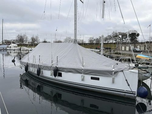 Telo di protezione da trasporto di barca - Arcona 32 - KAPELL ANNAT - per cockpit / in PVC / grigio