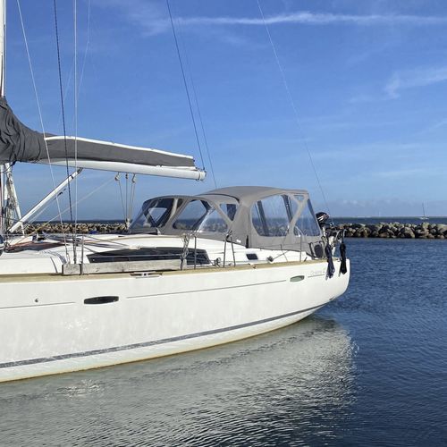 Capote di tuga per barca a vela - Oceanis 43 - KAPELL ANNAT - per cabina di pilotaggio / con struttura in acciaio inossidabile / nera