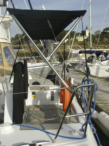 Tendalino parasole per barca a vela - First 45 - KAPELL ANNAT - per cabina di pilotaggio / con struttura in acciaio inossidabile / per Bénéteau