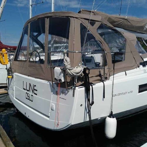 Chiusura da pozzetto per barche a vela - Sun Odyssey 410 XXL - KAPELL ANNAT - per Jeanneau