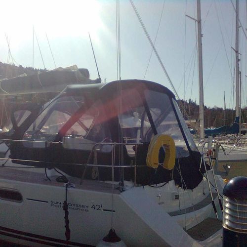Chiusura da pozzetto per barche a vela - Sun Odyssey 42i - KAPELL ANNAT - per Jeanneau