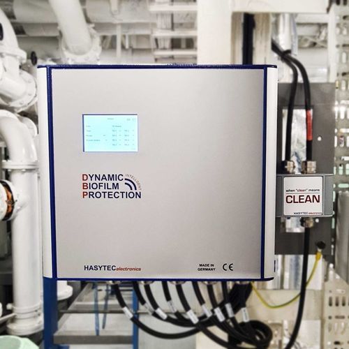 Sistema antivegetativo ad ultrasuoni - DBPI® - HASYTEC Electronics GmbH - per circuiti d'acqua salata per navi / per elica