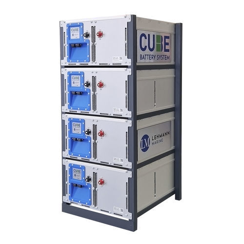 Batteria 1000 V - CUBE - Lehmann Marine GmbH - litio / fosfato di ferro / con sistema di gestione della batteria integrato