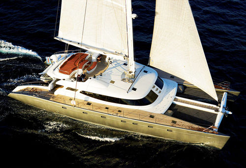 Sailing-superyacht di lusso catamarano - BLUE COAST 105 - Catamaris - da crociera rapida / da crociera d'altura / con 4 cabine