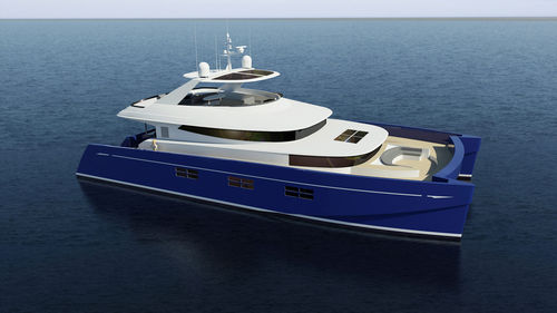 Motor-yacht catamarano a motore - BLUE COAST 80’ POWER - Catamaris - da crociera d'altura / ad alta prestazione / convertibile