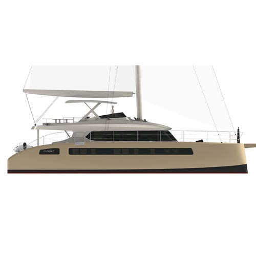 sailing-yacht catamarano - Catamaris