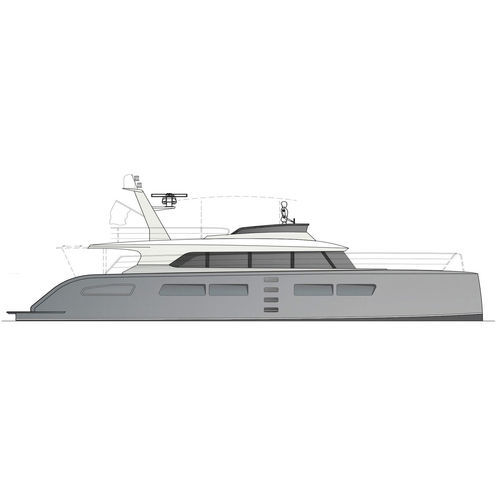Motor-yacht catamarano - CATAMARIS® 64 POWER - Catamaris - da crociera d'altura / offshore / per spedizione