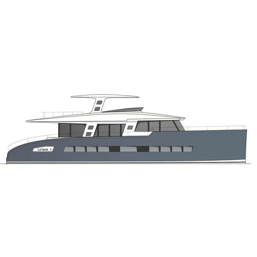 Motor-yacht catamarano - CATAMARIS® 78 POWER - Catamaris - da crociera d'altura / offshore / per spedizione