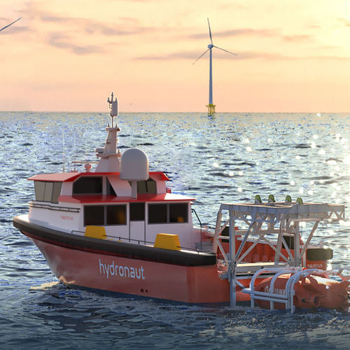 Barca professionale imbarcazione di servizio - hydronaut - Nauticus Robotics - entrobordo / BV