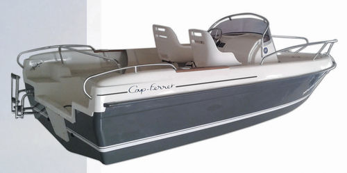Day cruiser entrobordo - Cap-Ferret 472 - B2 marine - open / con console centrale / con cabina