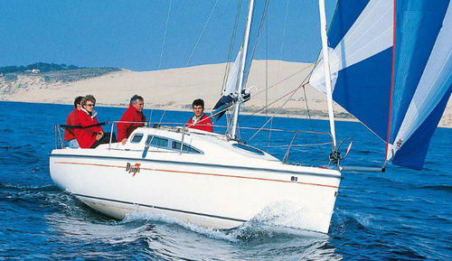 Barca a vela da crociera - DJINN 7 - B2 marine - con 2 cuccette / a chiglia retrattile