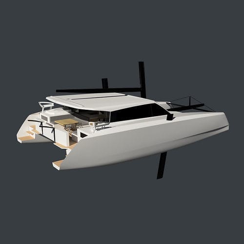 Sailing-yacht catamarano - R5 MKII - Ocean Renegade - da crociera / con 3 cabine / con 4 cabine