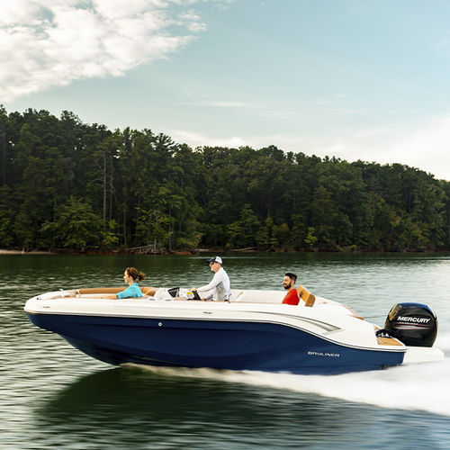 Deck boat fuoribordo - DX2000 - Bayliner - open / bow-rider / con console laterale