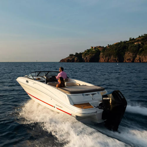 Runabout fuoribordo - VR6 OB - Bayliner - con dual console / bow-rider / open